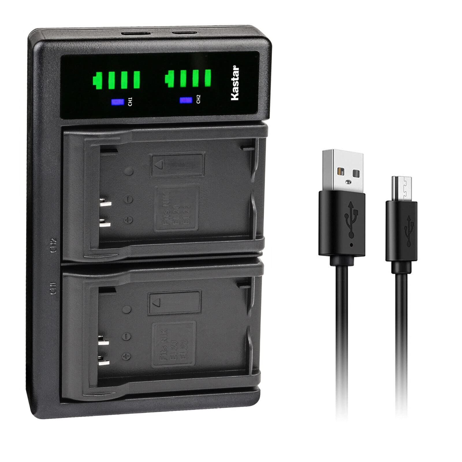 Amazon.com: Kastar LTD2 USB Battery Charger Replacement for Nikon